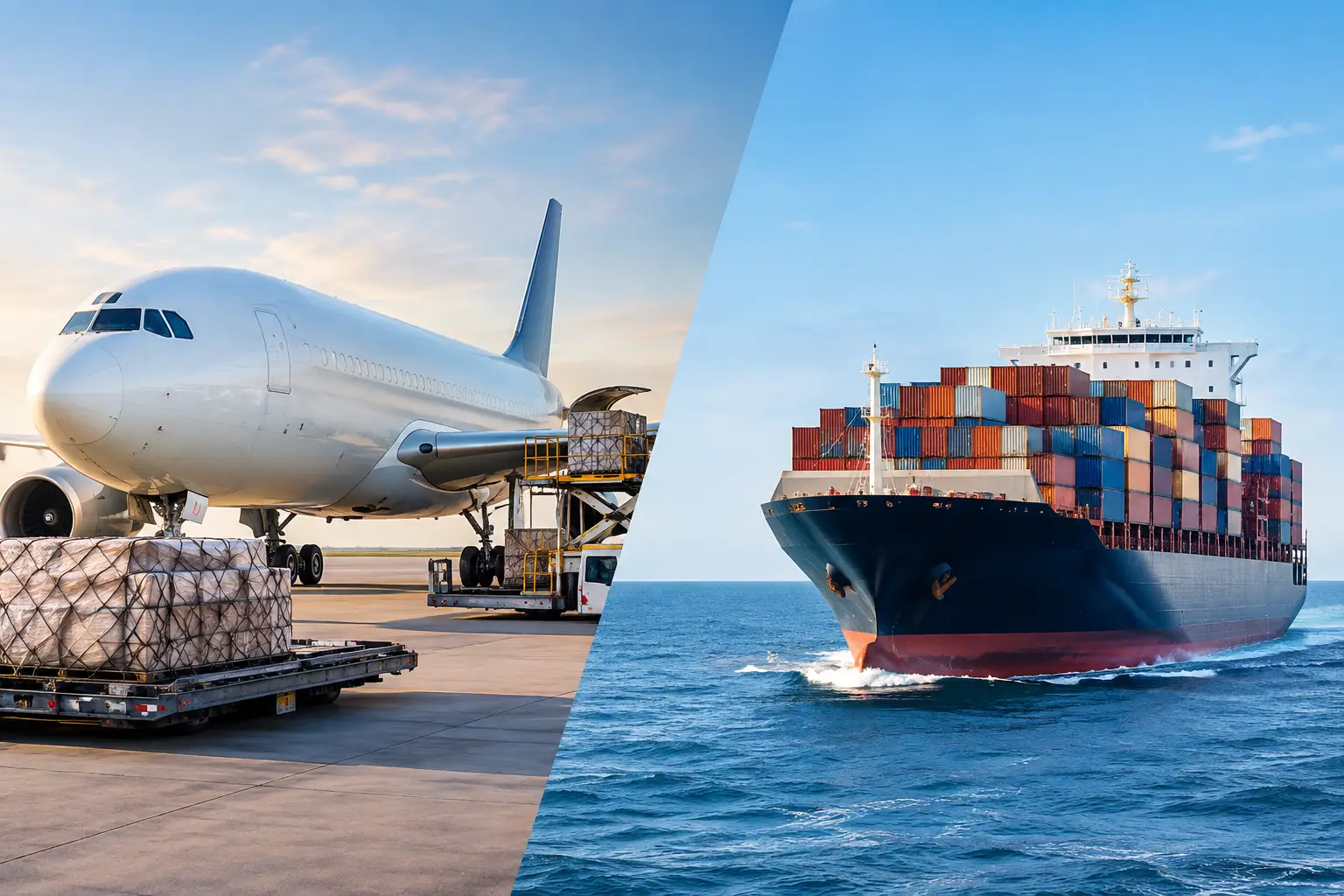 Air Freight Versus Sea Freight: Which Fits?